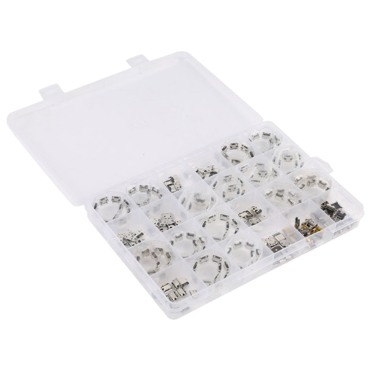 240pcs Micro USB Charging Port Connector for Samsung/Moto/SONY/HTC/ZTE/Huawei/Xiaomi/Lenovo etc., Micro USB