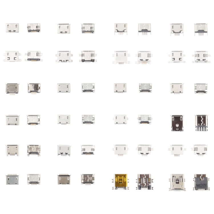 240pcs Micro USB Charging Port Connector for Samsung/Moto/SONY/HTC/ZTE/Huawei/Xiaomi/Lenovo etc., Micro USB