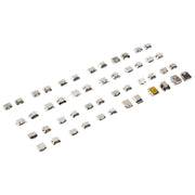 240pcs Micro USB Charging Port Connector for Samsung/Moto/SONY/HTC/ZTE/Huawei/Xiaomi/Lenovo etc., Micro USB