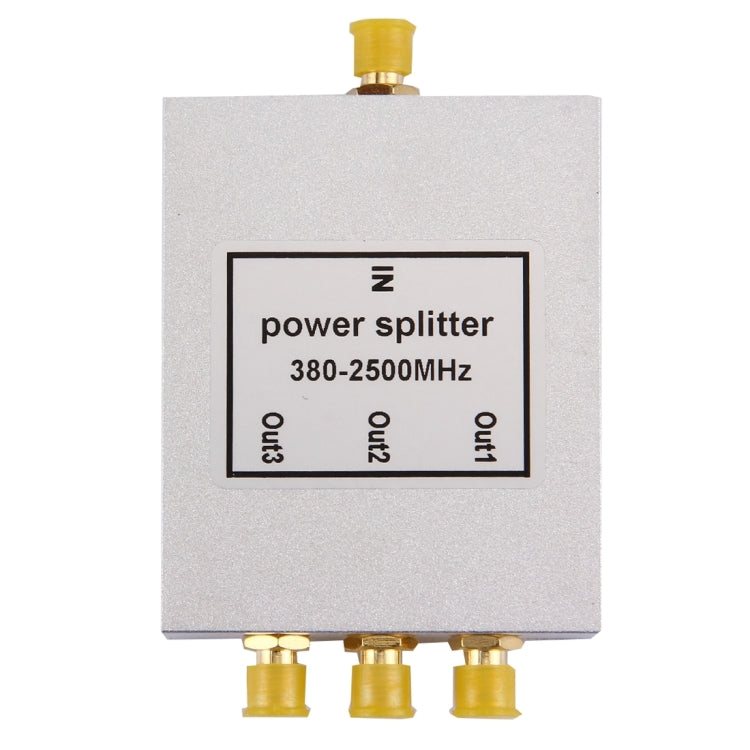 Splitter di alimentazione a 3 vie con adattatore SMA femmina da 380-2500 MHz, Power Splitter