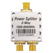 Splitter di alimentazione a 2 vie con adattatore SMA femmina da 1500-8000 MHz, 2-Way Power Splitter