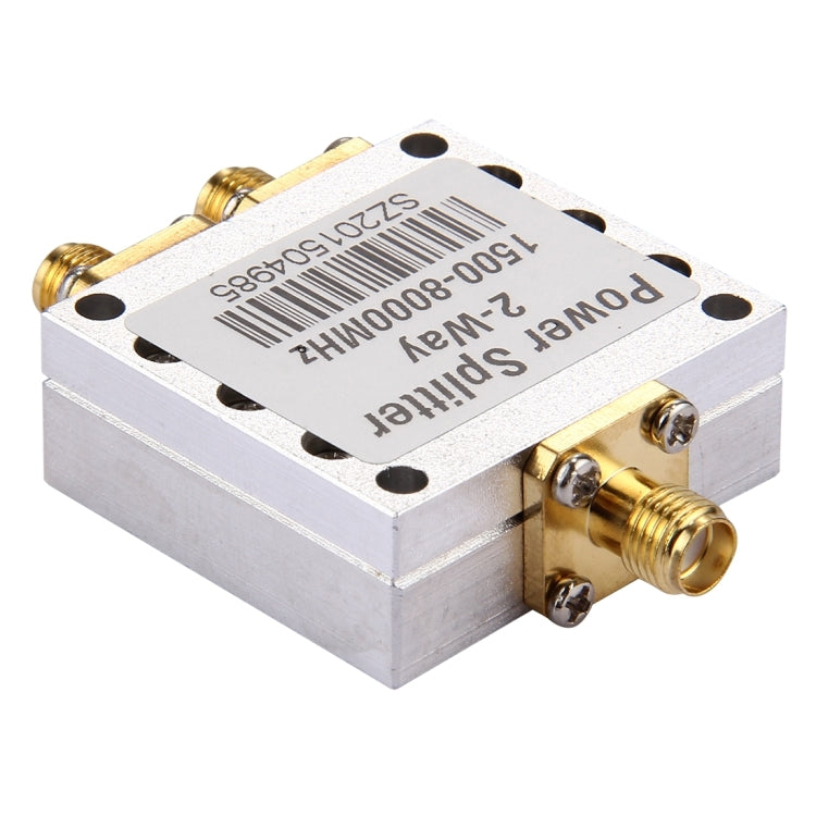 Splitter alimentazione 2 vie con connettore SMA femmina 1500-8000