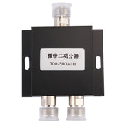 Sdoppiatore di alimentazione a 2 vie con adattatore N femmina da 300-500 MHz, Adapter Power Splitter