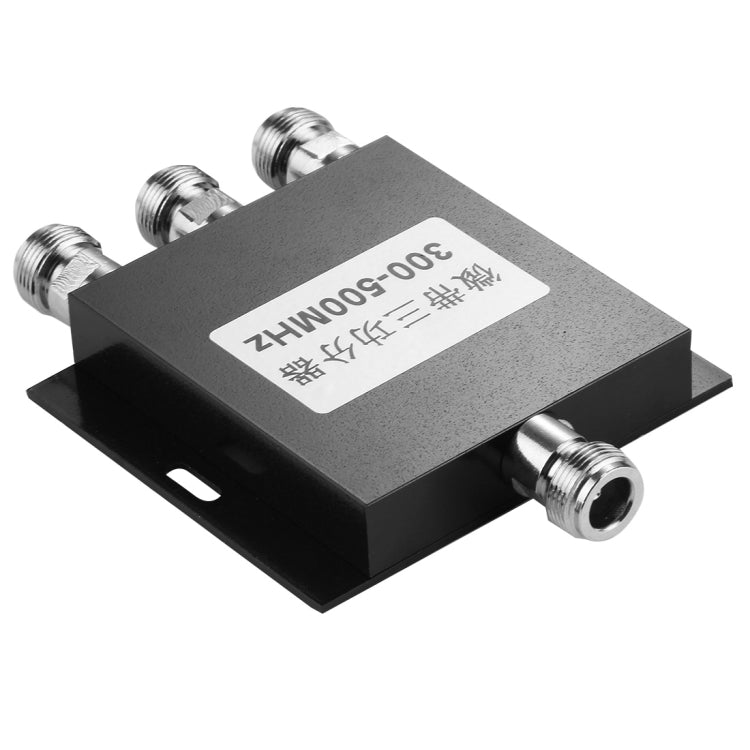 Sdoppiatore di alimentazione micro-striscia a 3 vie con adattatore N femmina da 300-500 MHz, Micro-strip Power Splitter