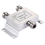 Sdoppiatore di alimentazione a 2 vie con adattatore N femmina da 380-2500 MHz, Female Adapter