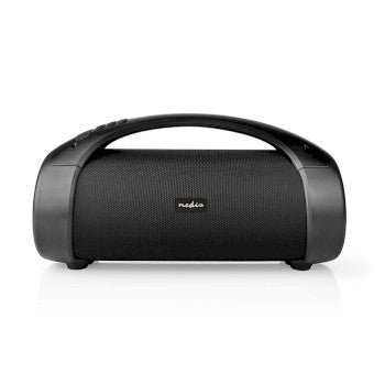 Bluetooth® Party Boombox | 6 hrs | 2.0 | 50W | Media playback: AUX / USB | IPX5 | Linkable | Carrying handle | Party lights | Black