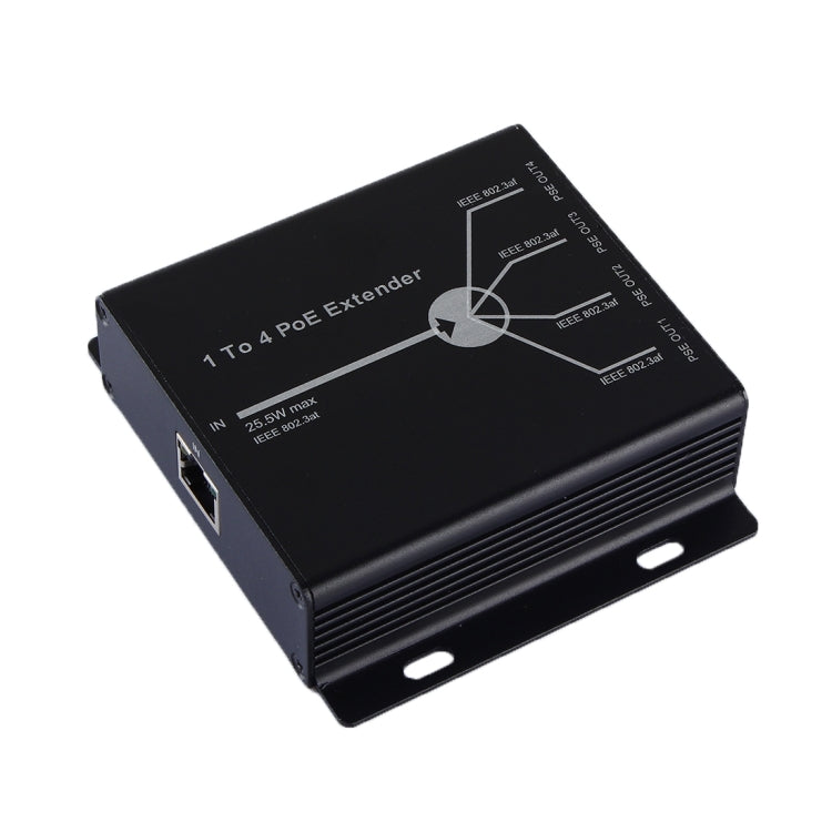 Estensore POE 4 porte per telecamere IP Ethernet 10/100M