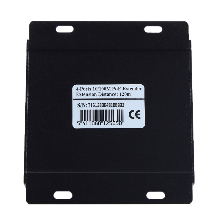 Estensore POE 4 porte per telecamere IP Ethernet 10/100M