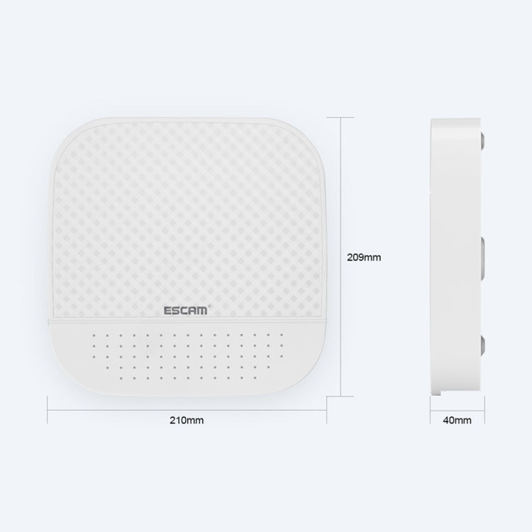 ESCAM PVR204 NVR 1080P 4CH+2CH ONVIF Videoregistratore digitale