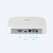 ESCAM PVR204 1080P 4CH+2CH ONVIF NVR Videoregistratore digitale con canale cloud 2CH per sistema di telecamere IP, PVR204