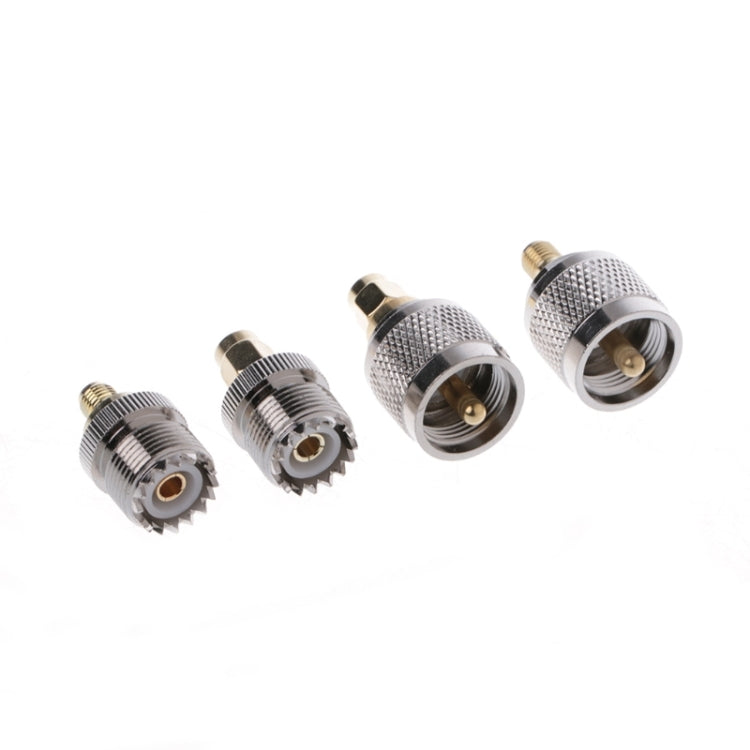 4 pz/set Kit adattatore A13 PL259/SO239 a SMA maschio/femmina connettore RF