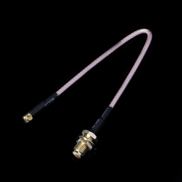 Cavo RG316 SMA femmina a MMCX maschio angolo retto 15 cm