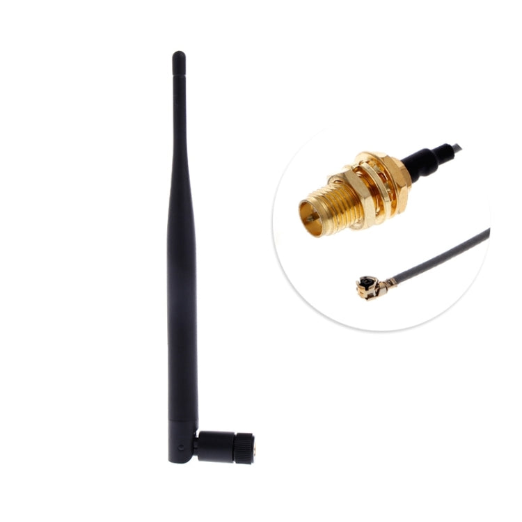 1 set di antenna router wireless RP-SMA maschio 868 MHz + cavo RP SMA femmina da 15 cm a IPX 1.13