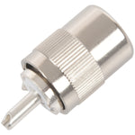 Connettore coassiale RF UHF maschio PL259 twist-on RG8