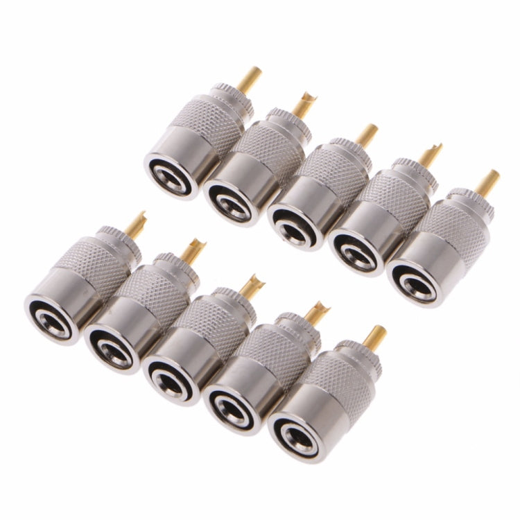Connettore UHF maschio PL-259 per cavo coassiale RG8X