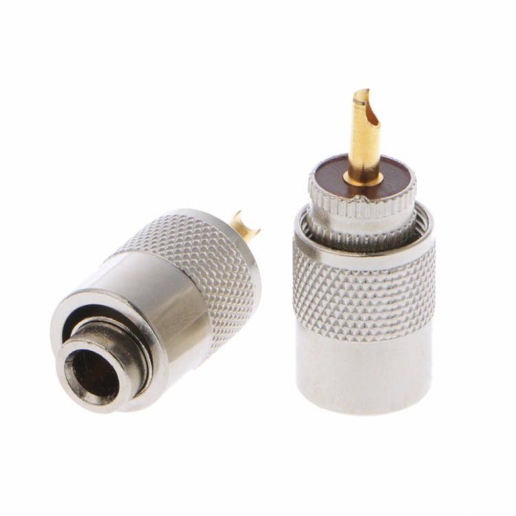 Connettore UHF maschio PL-259 per cavo coassiale RG8X