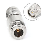 Adattatore coassiale TNC maschio a tipo N femmina 4cm
