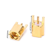 5 pezzi/set connettore MMCX femmina a 3 jack pin