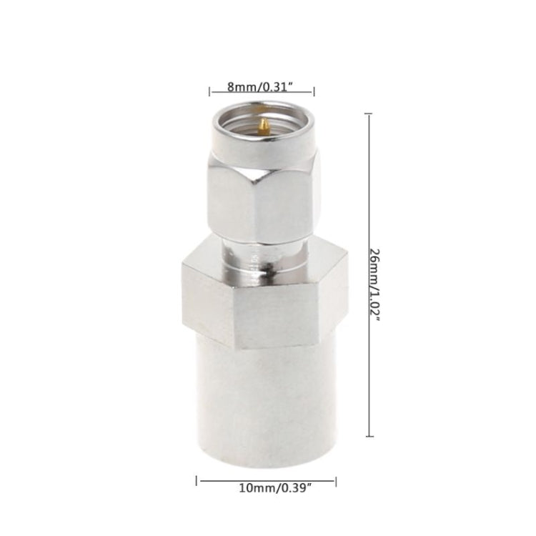 Adattatore cavo coassiale RF maschio FME SMA 50 Ohm