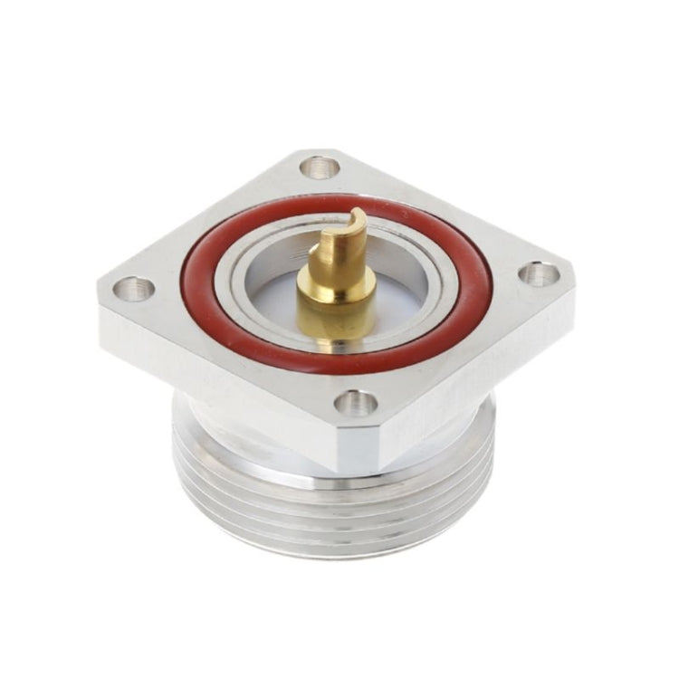 Connettore centrale jack femmina 7/16 DIN con adattatore RF
