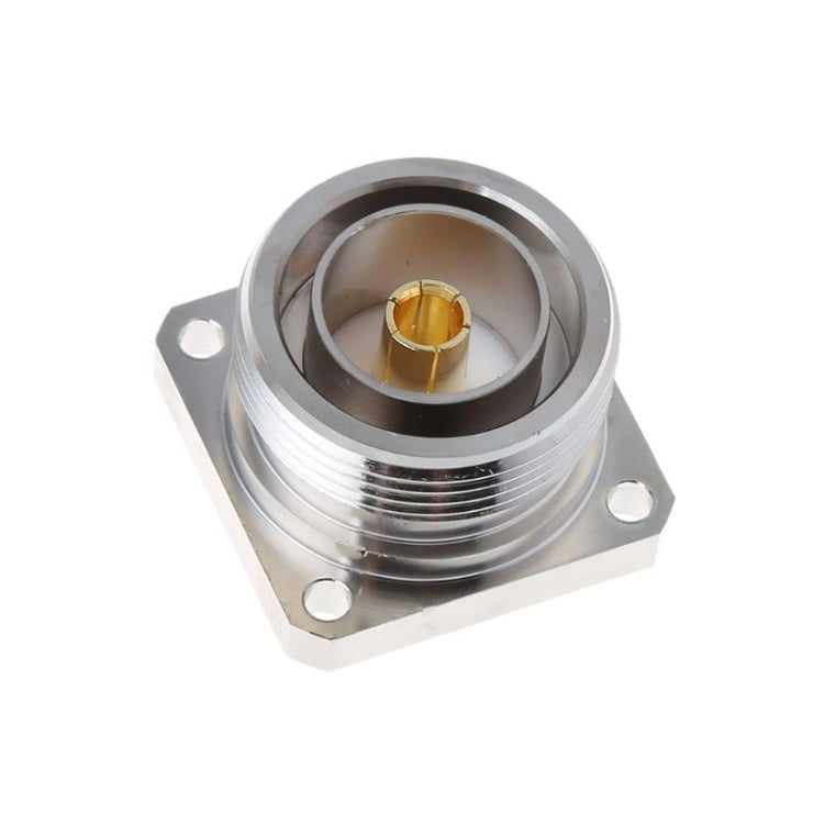 Connettore centrale jack femmina 7/16 DIN con adattatore RF