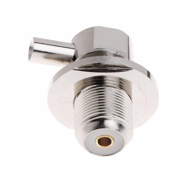 Connettore RF UHF femmina SO239 angolo retto 50ohm