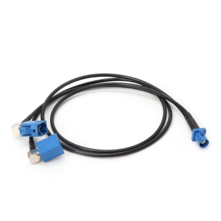 Cavo combinato RG174 Fakra C maschio a 2 jack femmina 50 cm