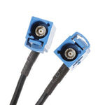 Cavo combinato RG174 Fakra C maschio a 2 jack femmina 50 cm