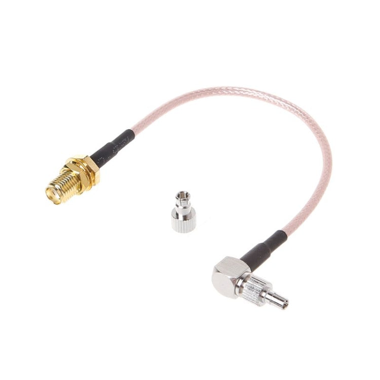 Cavo adattatore SMA femmina a CRC9 / TS9 doppio connettore coassiale RF RG316, lunghezza: 15 cm