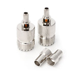 Set 10 adattatori coassiali con connettore RF jack femmina UHF