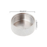 Connettore RF UHF N femmina copripolvere in ottone