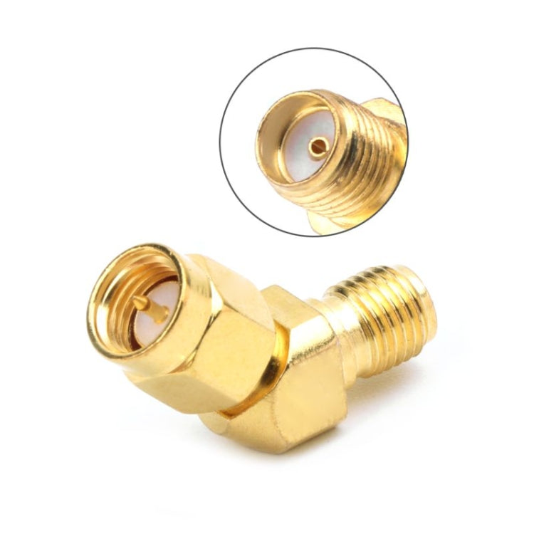 Adattatore connettore SMA maschio a femmina 45° 135°
