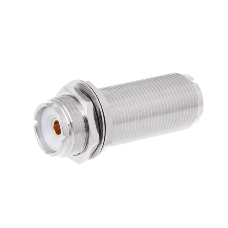 Adattatore connettore UHF femmina-femmina 50 ohm in ottone