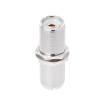 Adattatore connettore UHF femmina-femmina 50 ohm in ottone