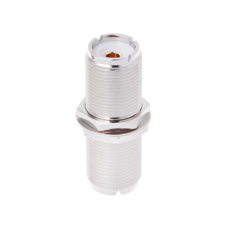 Adattatore connettore UHF femmina-femmina 50 ohm in ottone