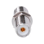 Adattatore connettore UHF femmina-femmina 50 ohm in ottone
