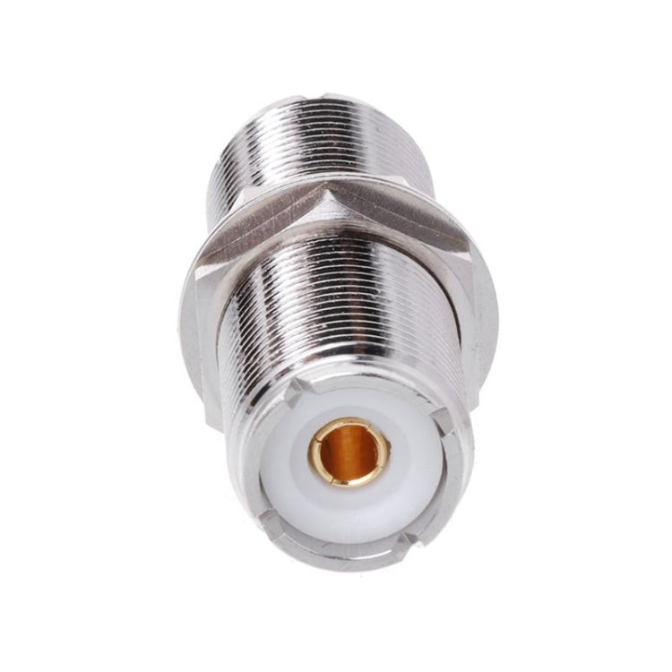 Adattatore connettore UHF femmina-femmina 50 ohm in ottone