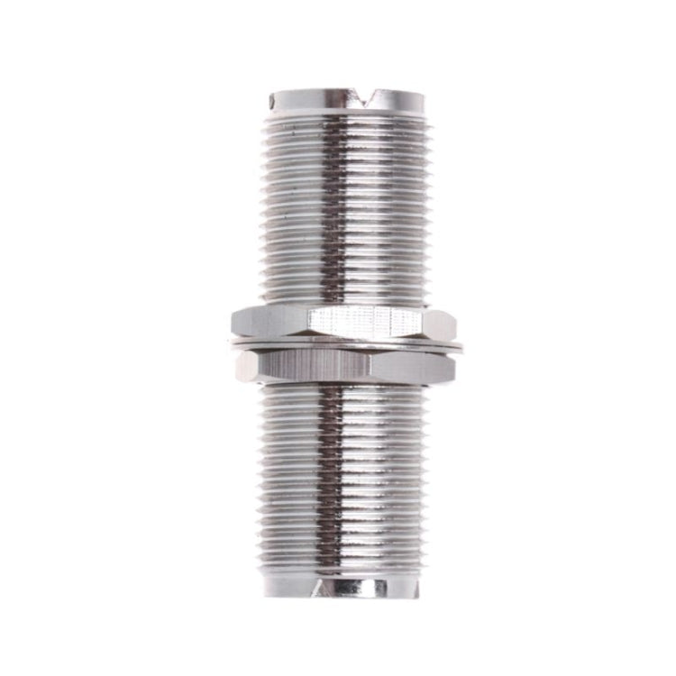 Adattatore connettore UHF femmina-femmina 50 ohm in ottone