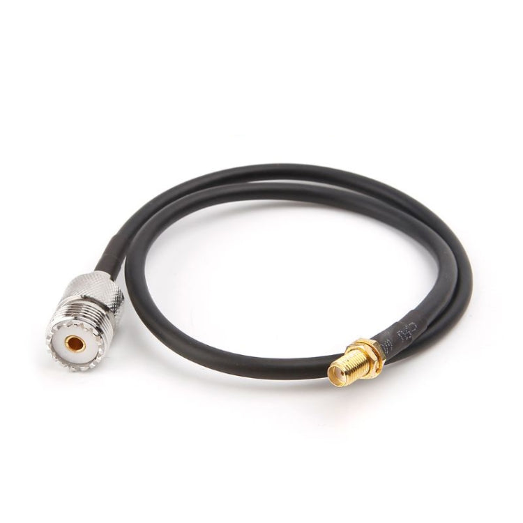 Cavo prolunga RG58 SMA femmina a UHF SO239 PL259 50 cm