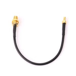 Prolunga cavo SMA maschio a CRC9 femmina RG174 15 cm
