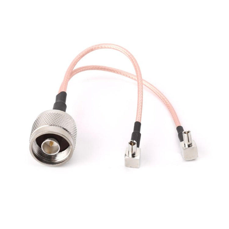 Cavo splitter combinatore RG316 N maschio 15 cm