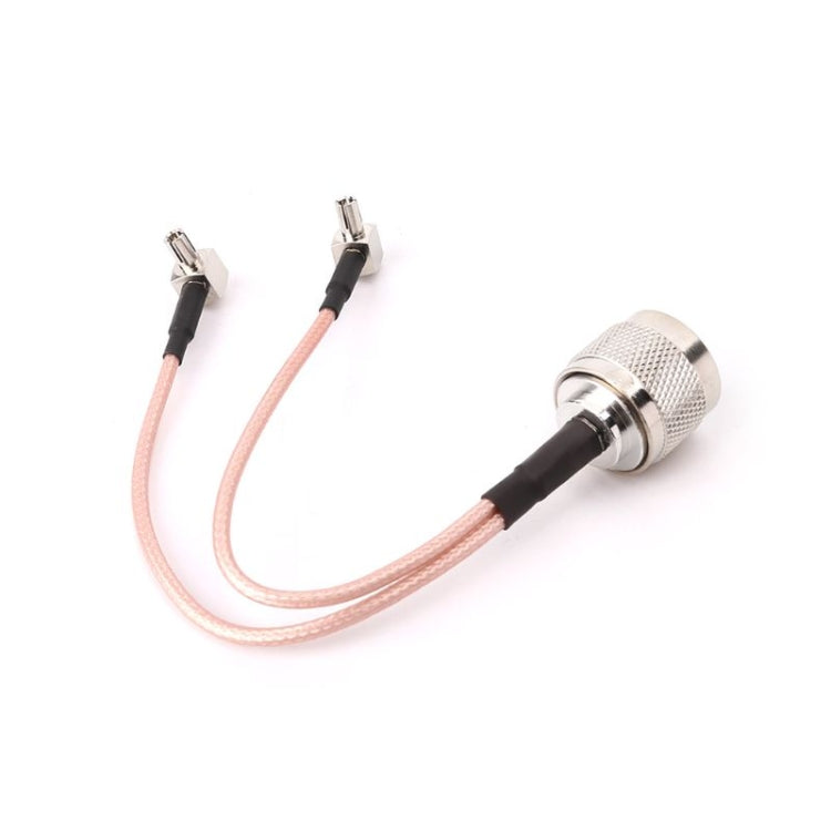 Cavo splitter combinatore RG316 N maschio 15 cm