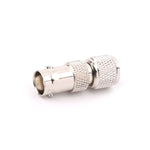 Adattatore connettore BNC femmina a Mini UHF maschio