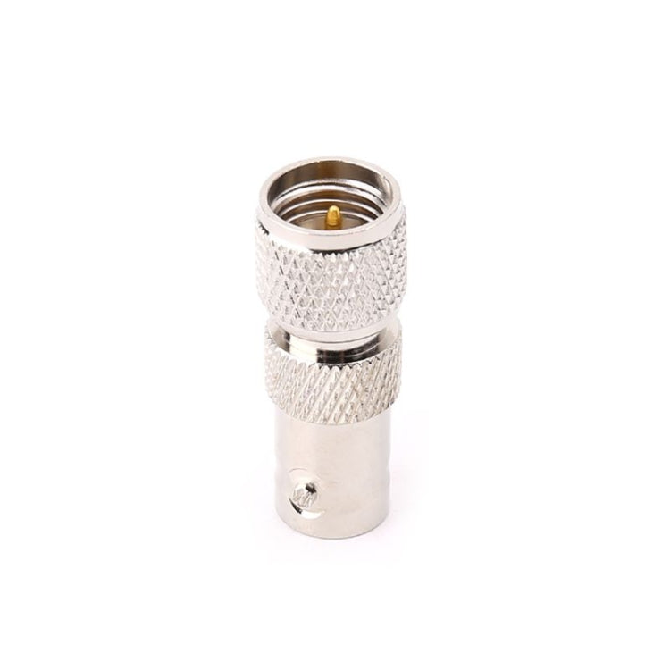 Adattatore connettore BNC femmina a Mini UHF maschio