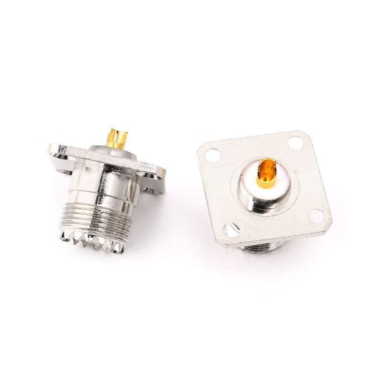 Adattatore UHF SO239 femmina per montaggio su pannello 5 pezzi