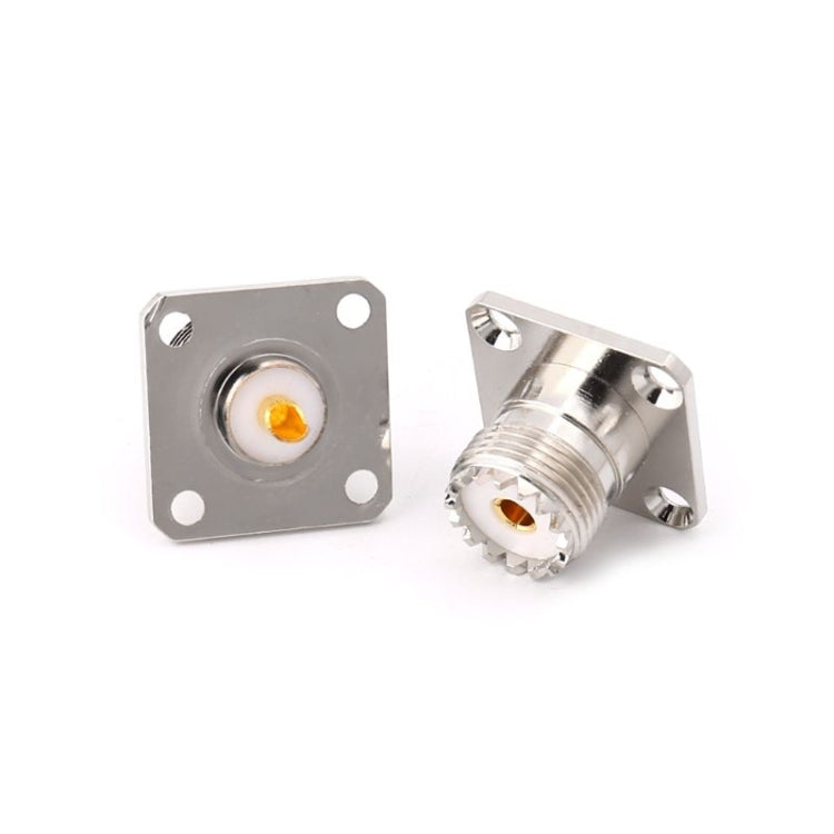 Adattatore UHF SO239 femmina per montaggio su pannello 5 pezzi
