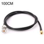 Cavo collegamento UHF femmina a SMA maschio RG58 100 cm