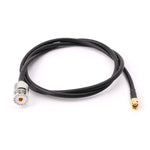 Cavo collegamento UHF femmina a SMA maschio RG58 100 cm