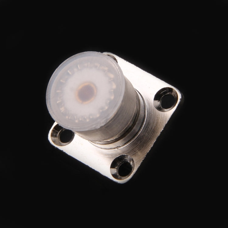 Adattatore flangiato UHF femmina SO239 in metallo