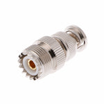 Adattatore spina BNC maschio a jack femmina UHF SO239